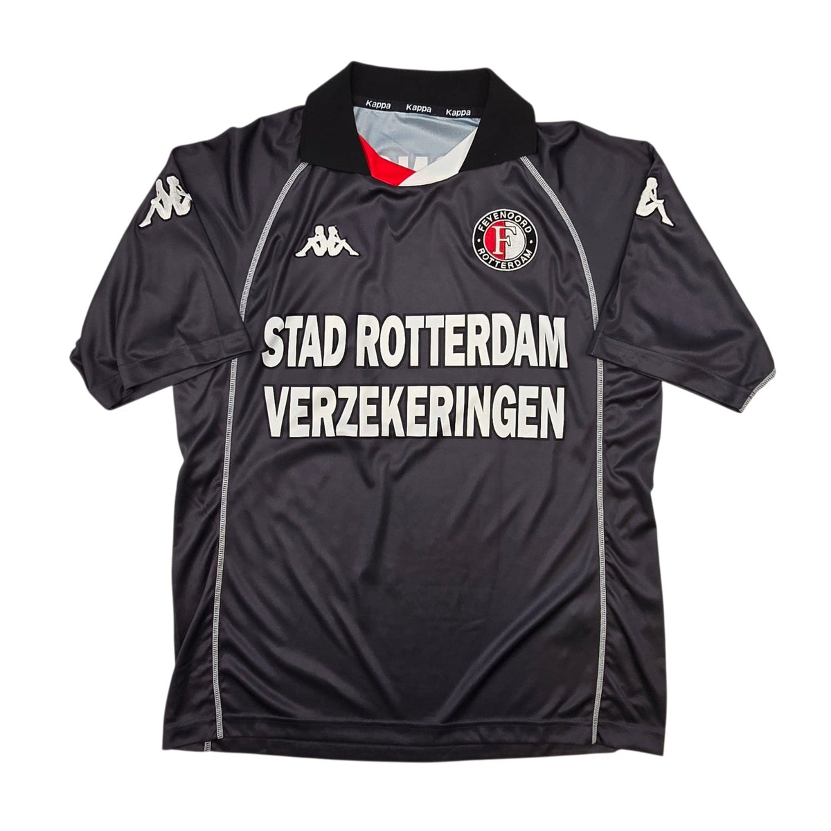 2001/02 Feyenoord Third Football Shirt (L) Kappa #14 Ono