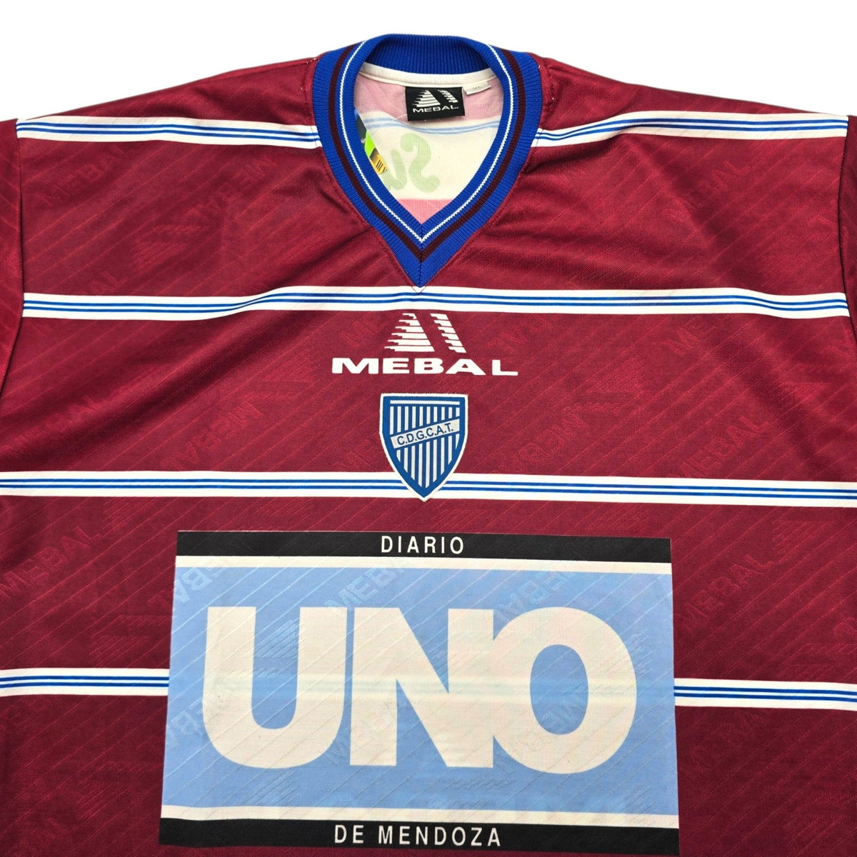 2001/02 Godoy Cruz Away Football Shirt (XL) Mebal