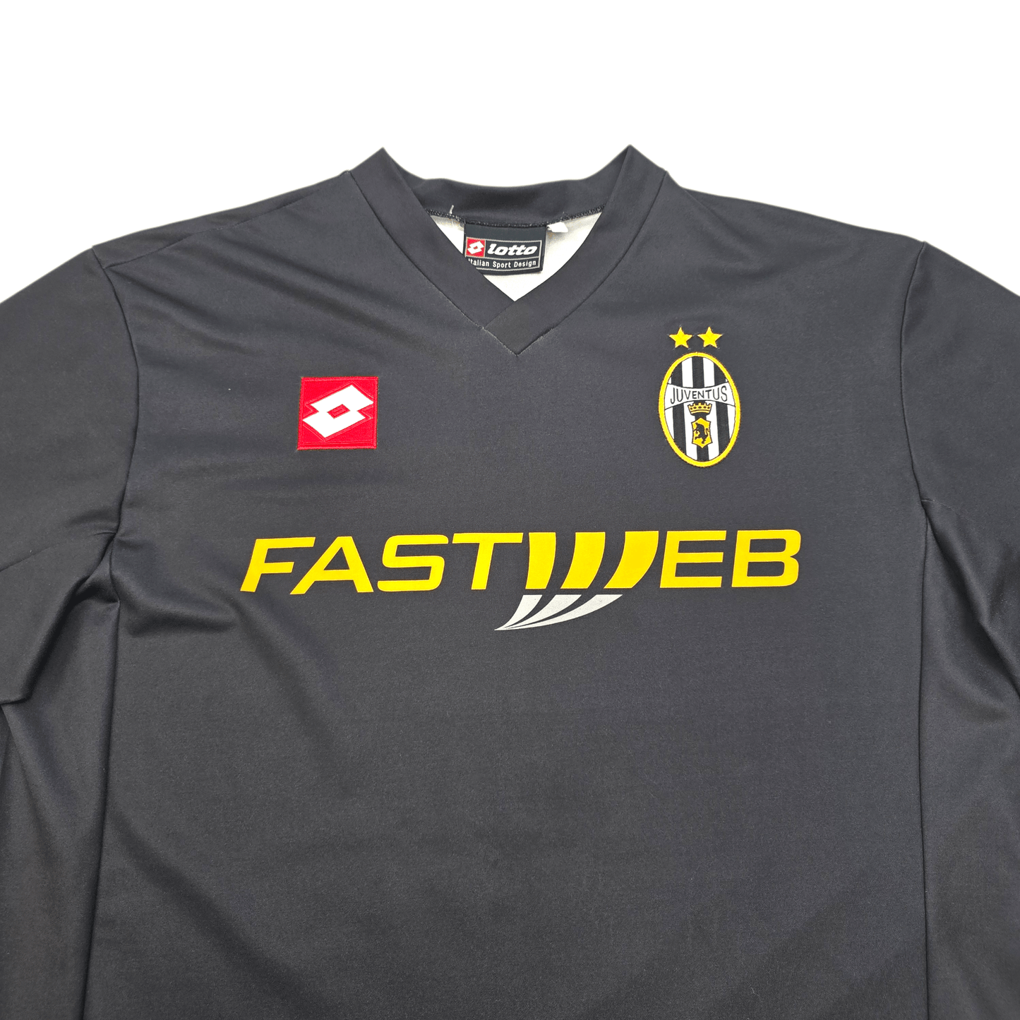 2001/02 Juventus Away Football Shirt (M) Lotto #10 Del Piero