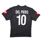 2001/02 Juventus Away Football Shirt (M) Lotto #10 Del Piero