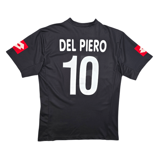 2001/02 Juventus Away Football Shirt (M) Lotto #10 Del Piero