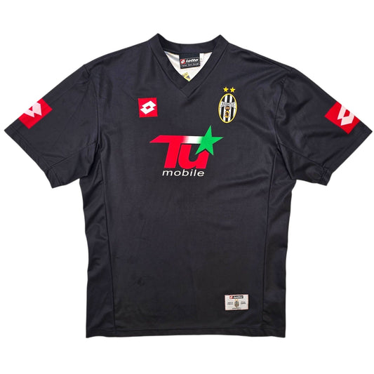 2001/02 Juventus Away Football Shirt (XL) Lotto