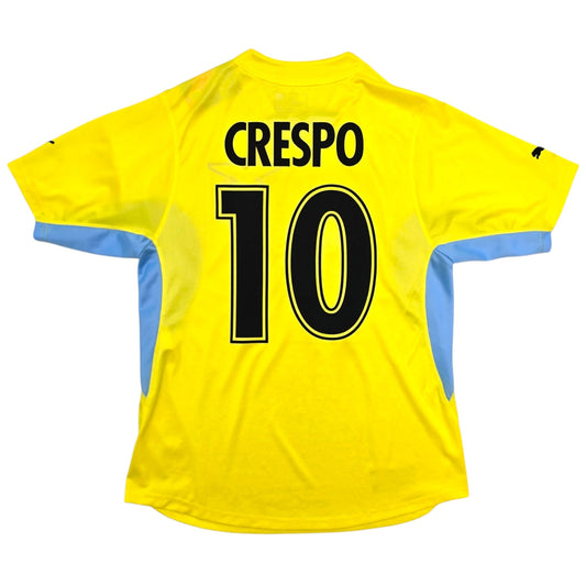 2001/02 Lazio Away Football Shirt (L) Puma #10 Crespo