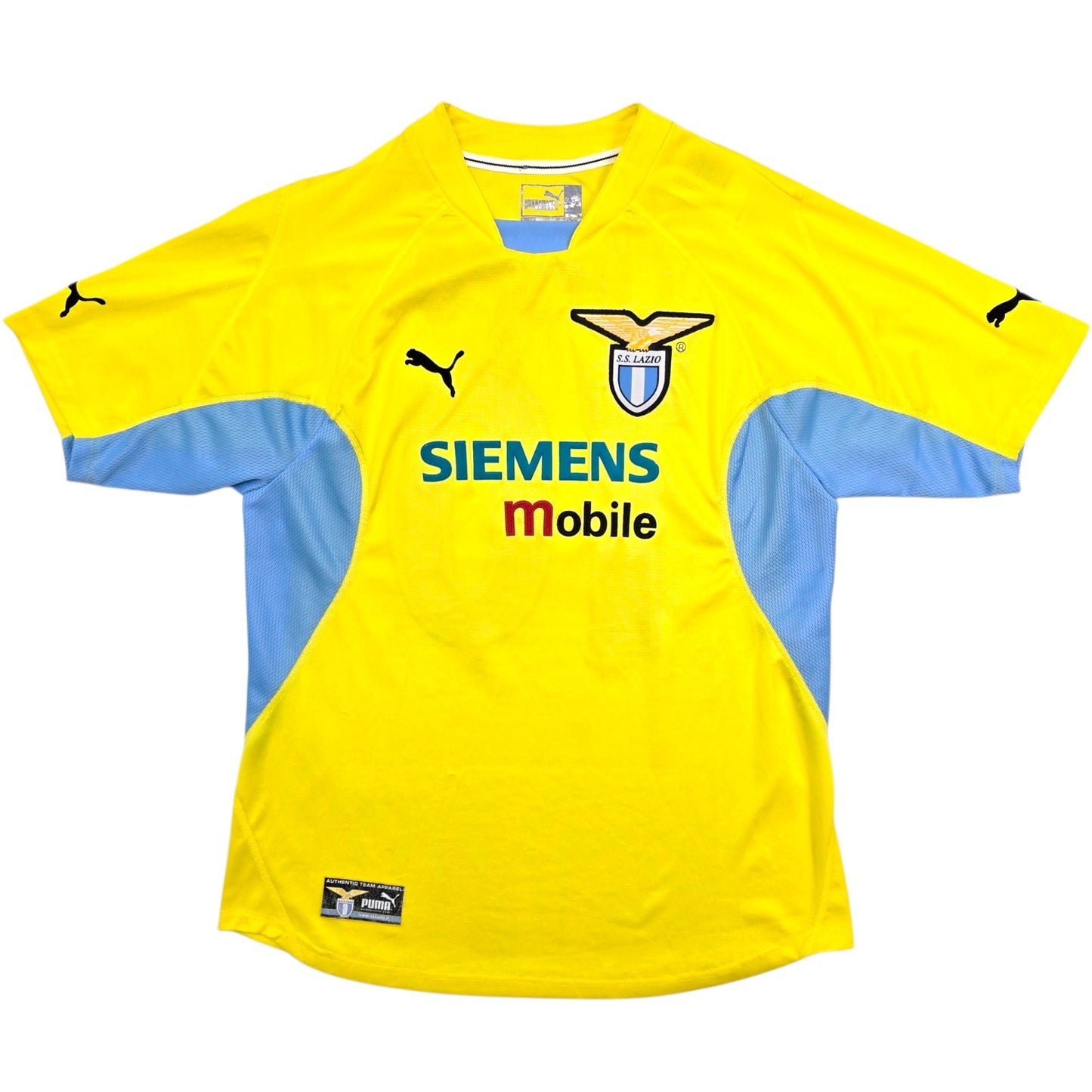 2001/02 Lazio Away Football Shirt (L) Puma #10 Crespo