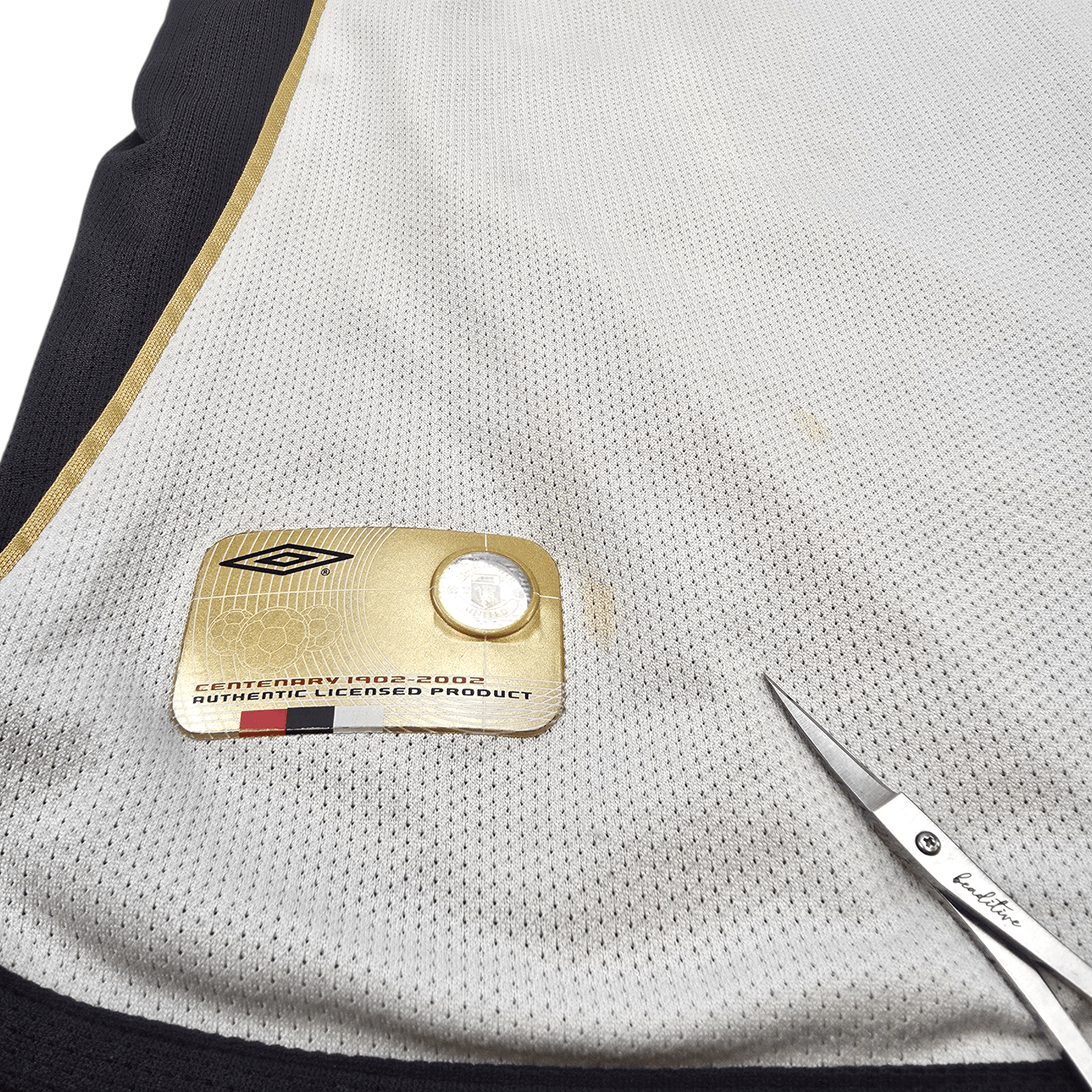 2001/02 Manchester United Away Football Shirt (2XL) Umbro #2 G.Neville | #7 Beckham