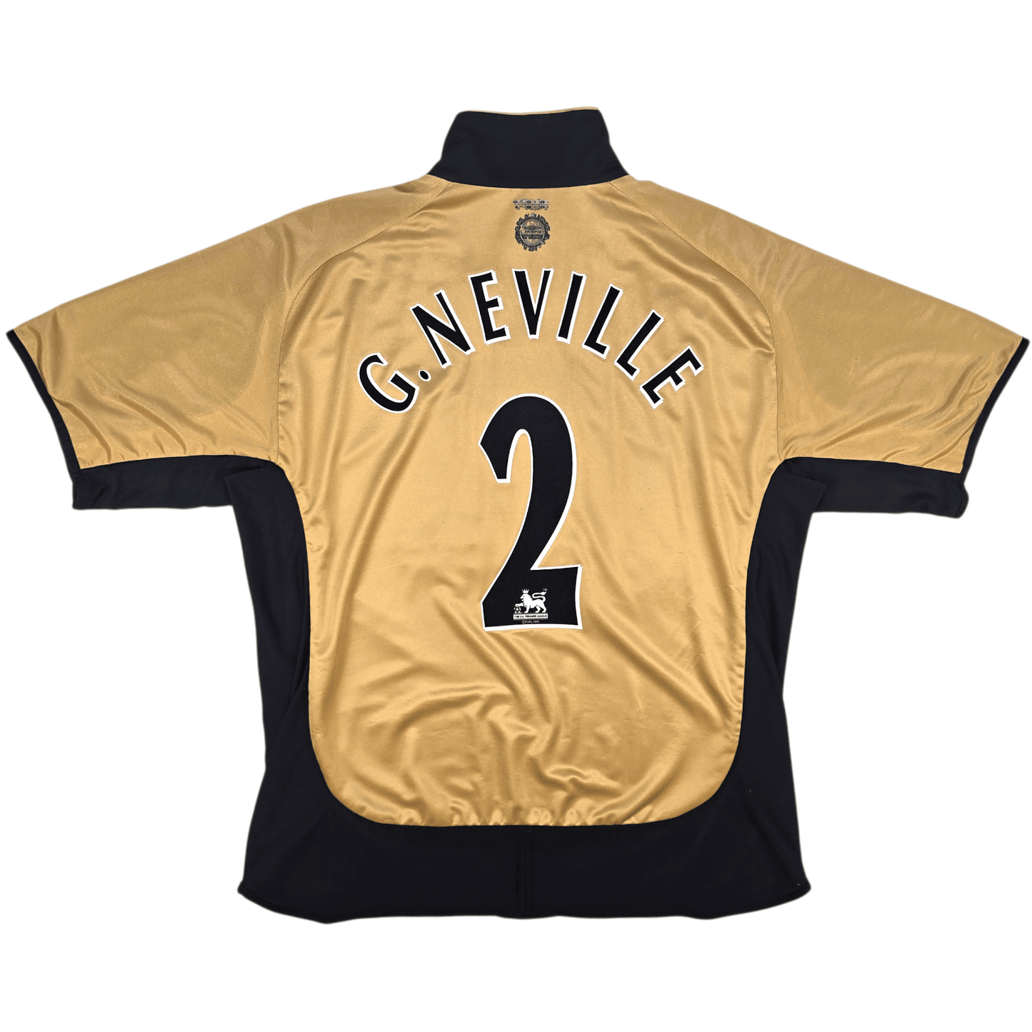 2001/02 Manchester United Away Football Shirt (2XL) Umbro #2 G.Neville | #7 Beckham