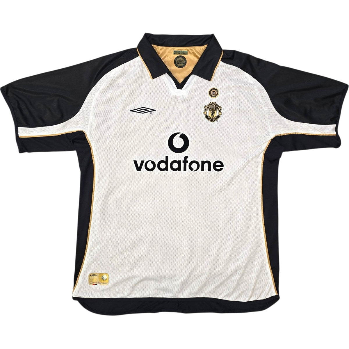 2001/02 Manchester United Away Football Shirt (2XL) Umbro (Centenary)