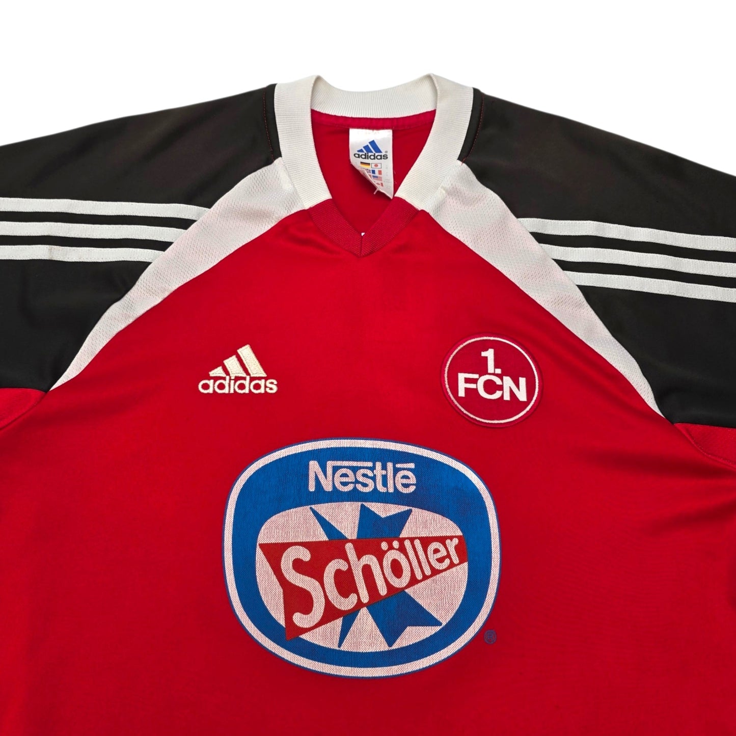 2001/02 Nurnberg Home Football Shirt (S) Adidas