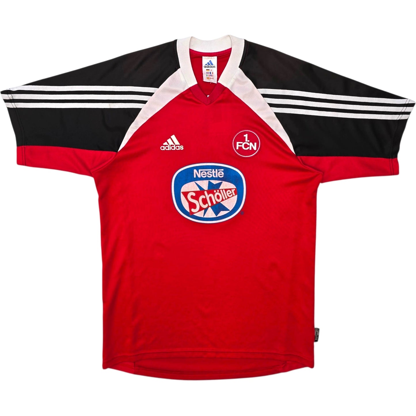 2001/02 Nurnberg Home Football Shirt (S) Adidas