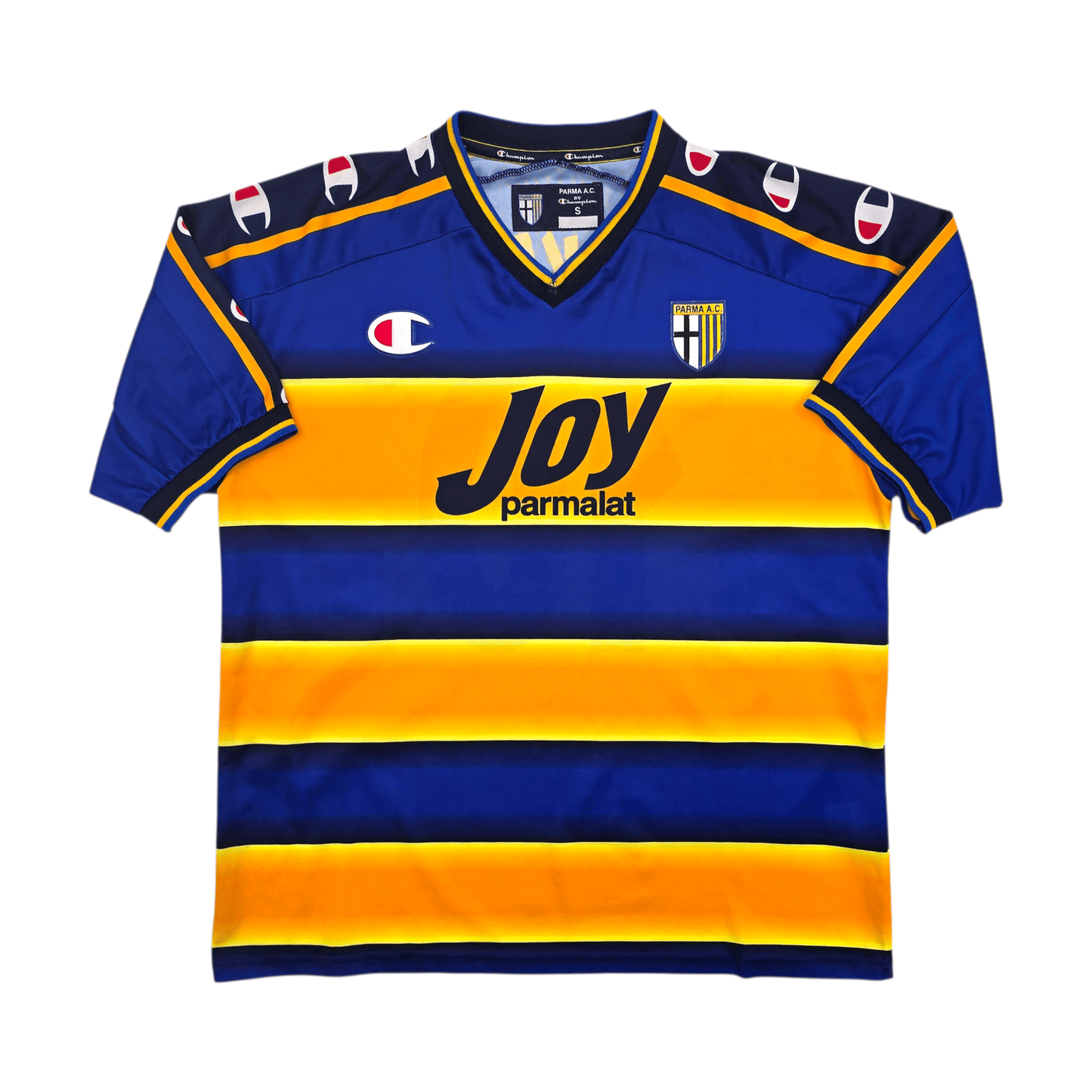 2001/02 Parma Home Football Shirt (S) Champion #10 Nakata