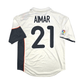 2001/02 Valencia Home Football Shirt (M) Nike #21 Aimar