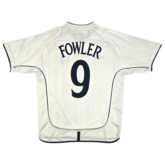 2001/03 England Home Football Shirt (XL) Umbro #9 Fowler
