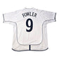 2001/03 England Home Football Shirt (XL) Umbro #9 Fowler