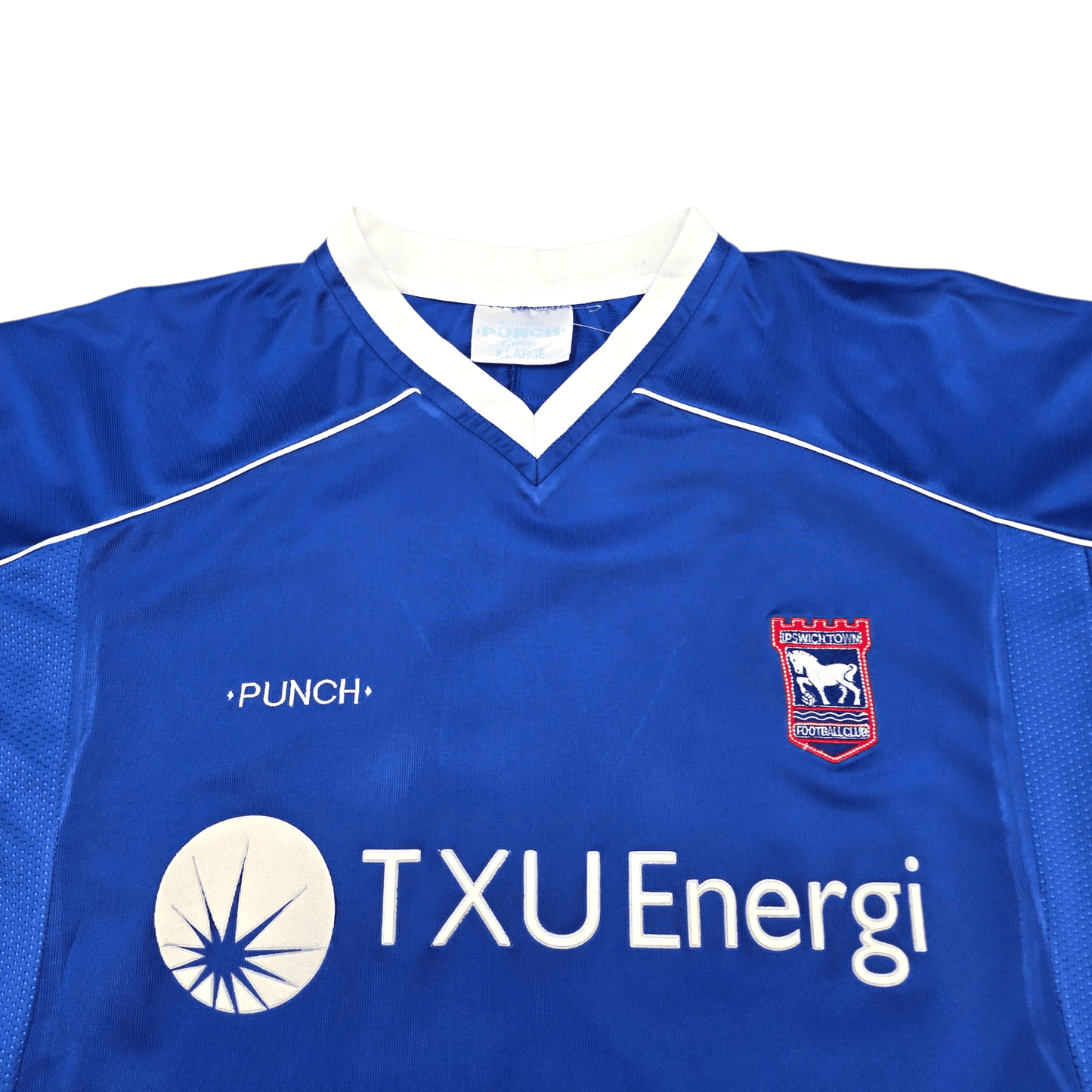 2001/03 Ipswich Town Home Football Shirt (XL) Punch