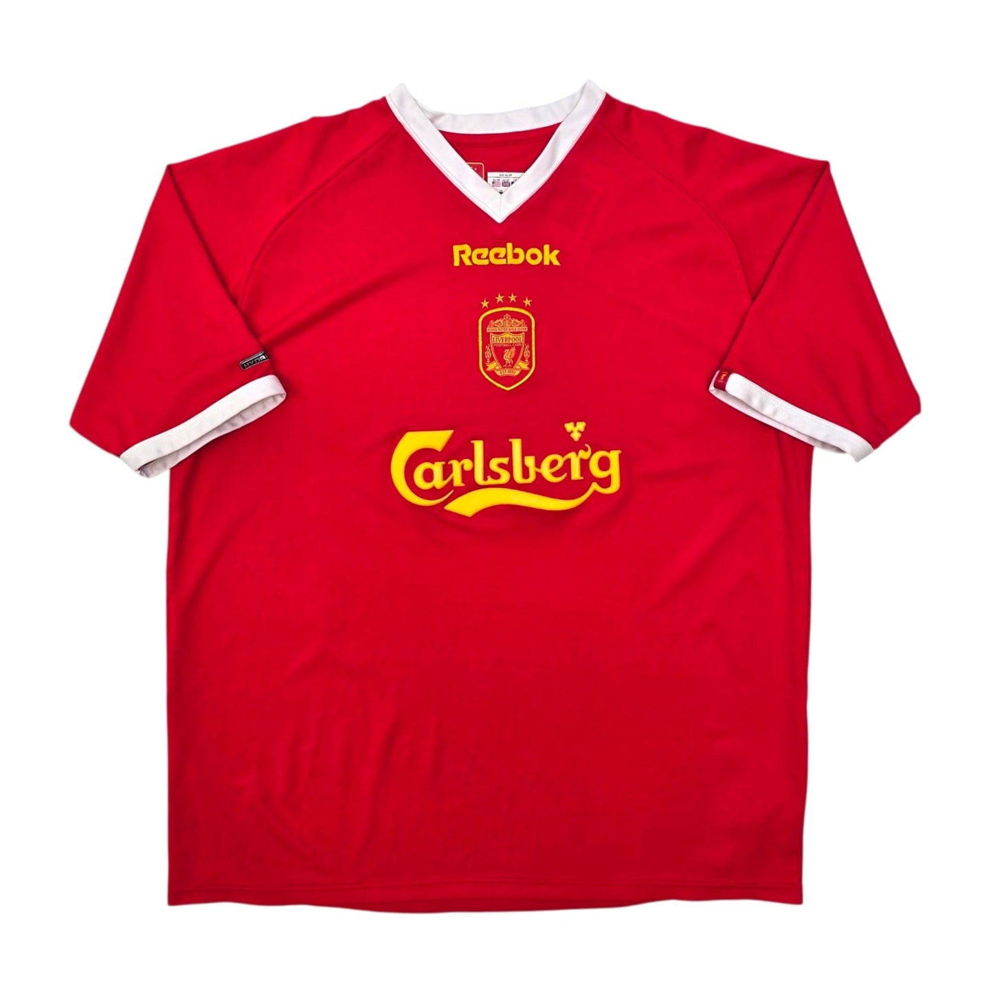 2001/03 Liverpool European Football Shirt (XL) Reebok