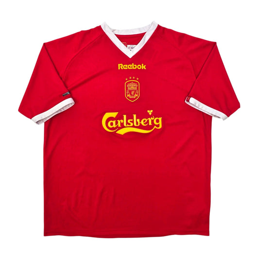 2001/03 Liverpool European Football Shirt (XL) Reebok