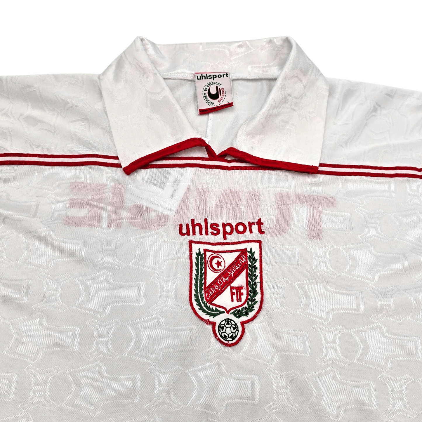 2001/03 Tunisia Home Football Shirt (L) Uhlsport