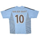 2002/03 Ajax Away Football Shirt (L) Adidas #10 Van Der Vaart
