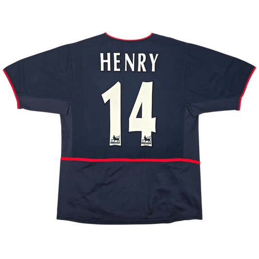 2002/03 Arsenal Away Football Shirt (M) Nike #14 Henry