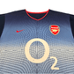 2002/03 Arsenal Away Football Shirt (M) Nike #14 Henry