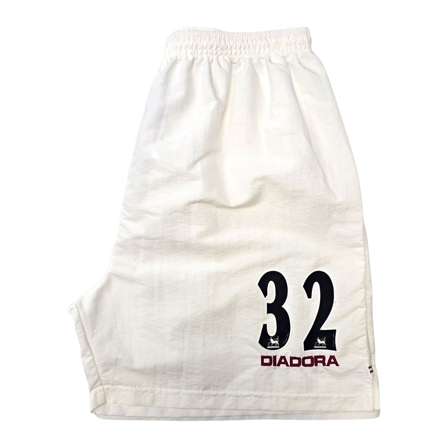 2002/03 Aston Villa Football Shorts (L) Diadora | Away (#32 Luke Moore)