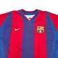 2002/03 Barcelona Home Football Shirt (L) Nike #9 Kluivert