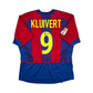2002/03 Barcelona Home Football Shirt (L) Nike #9 Kluivert