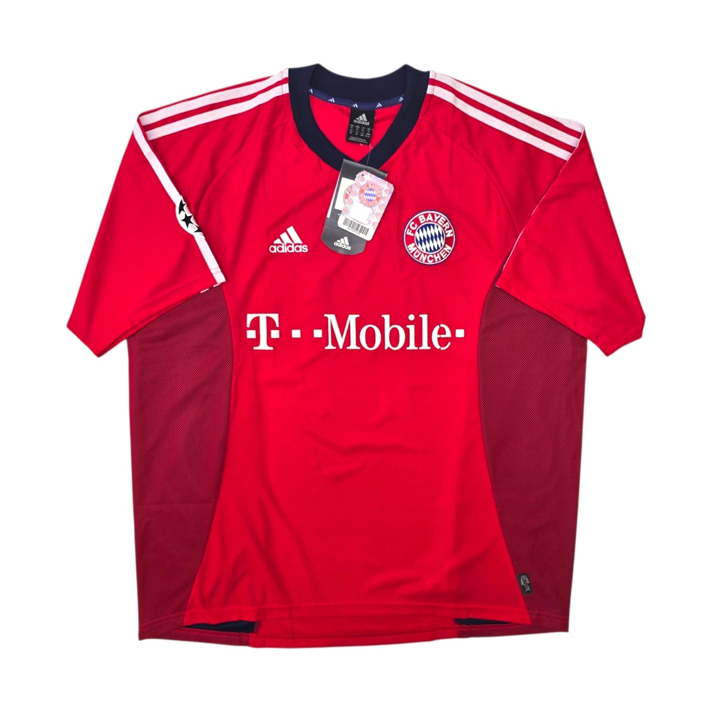 2002/03 Bayern Munich European Football Shirt (XL) Adidas #11 Ze Roberto (BNWTs)