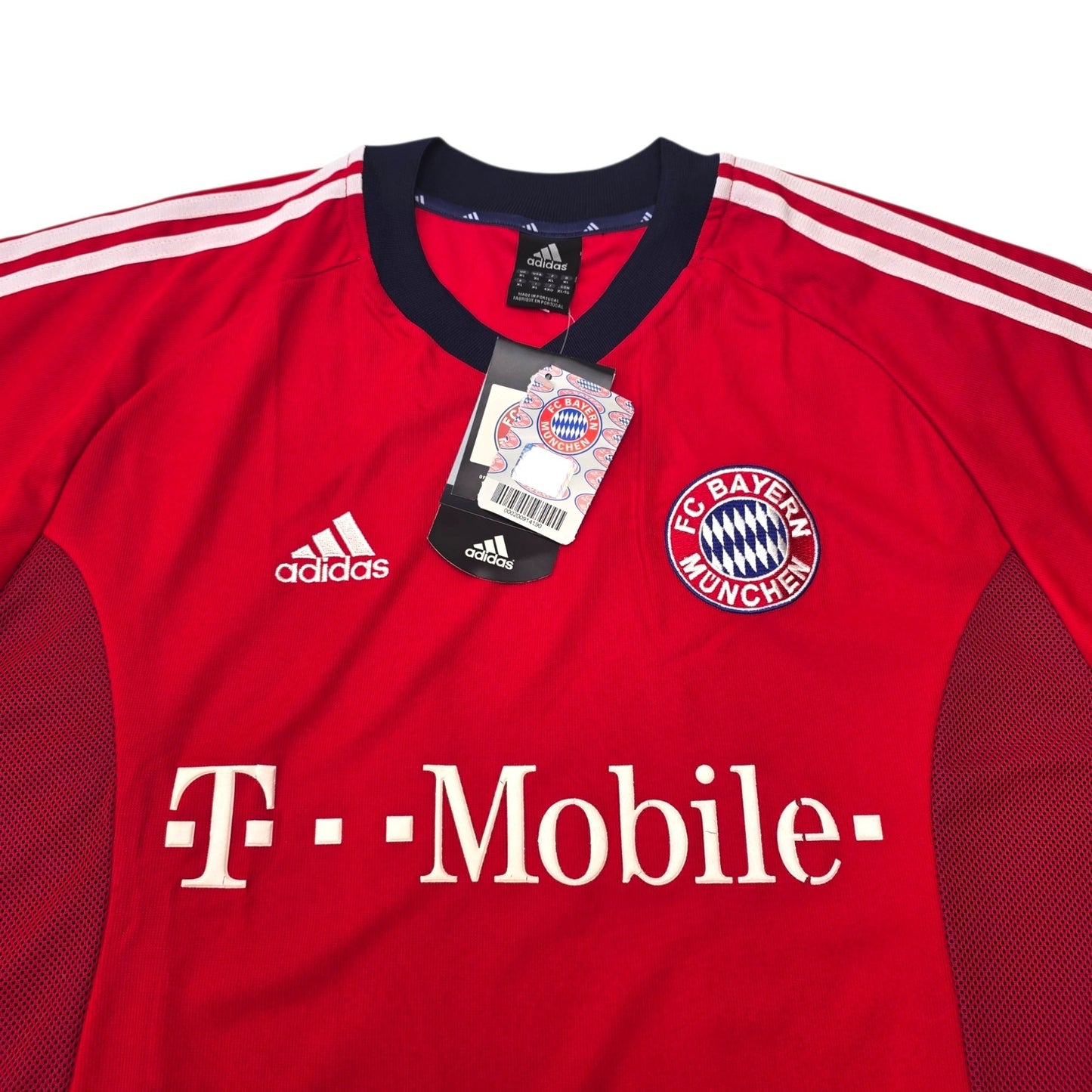2002/03 Bayern Munich European Football Shirt (XL) Adidas #11 Ze Roberto (BNWTs)