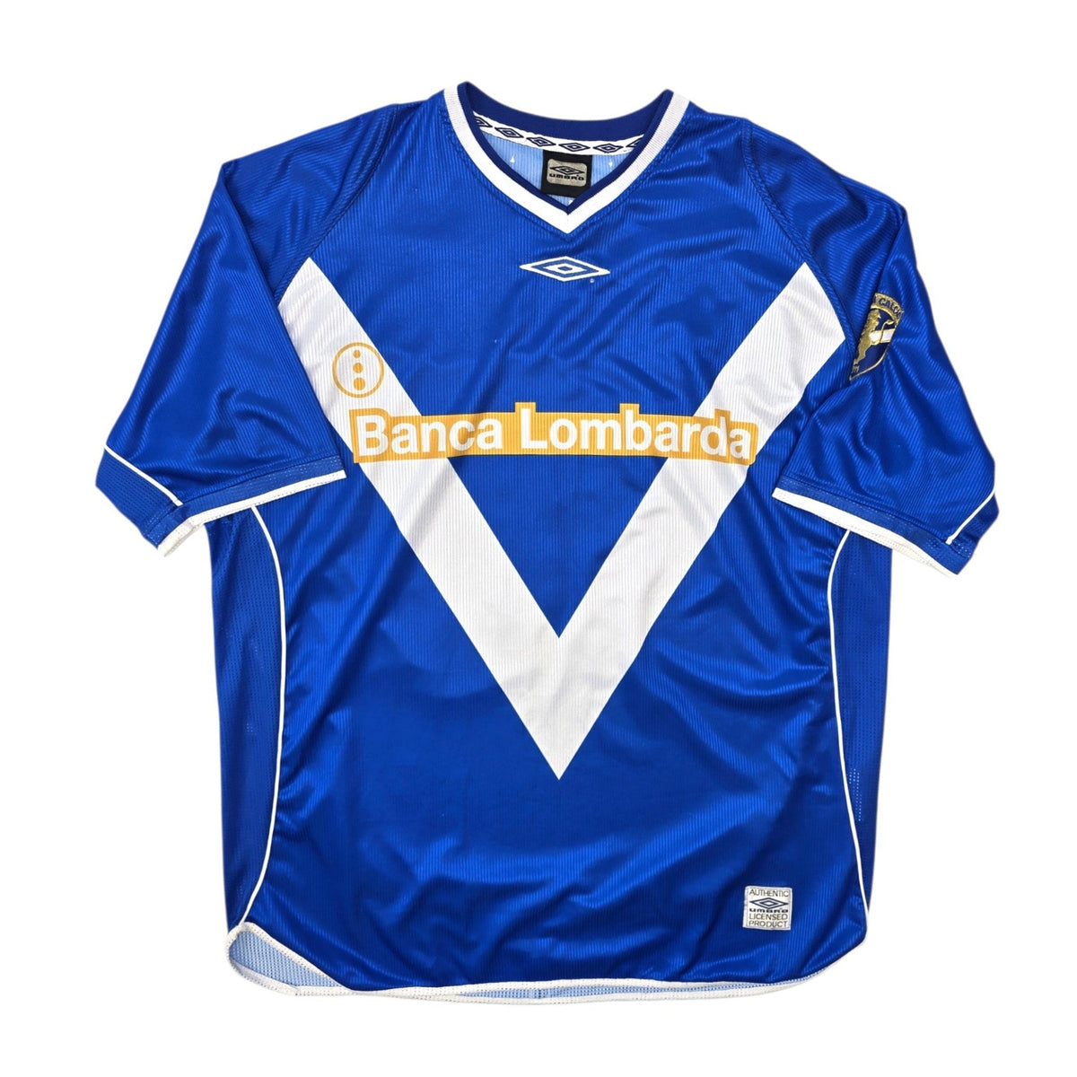 2002/03 Brescia Home Football Shirt (XL) Umbro #10 Baggio