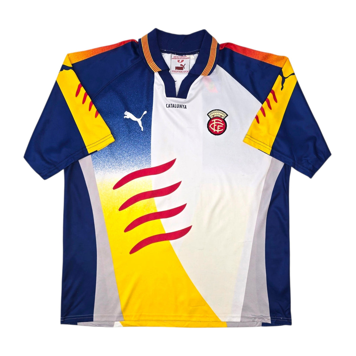 2002/03 Catalunya Home Football Shirt (XL) Puma
