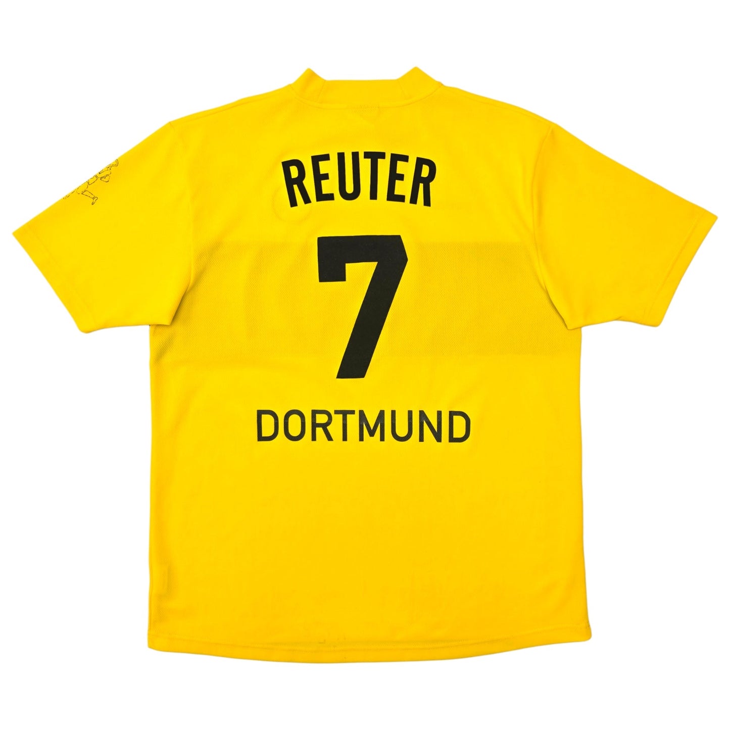 2002/03 Dortmund Home Football Shirt (XL) Goool #7 Reuter