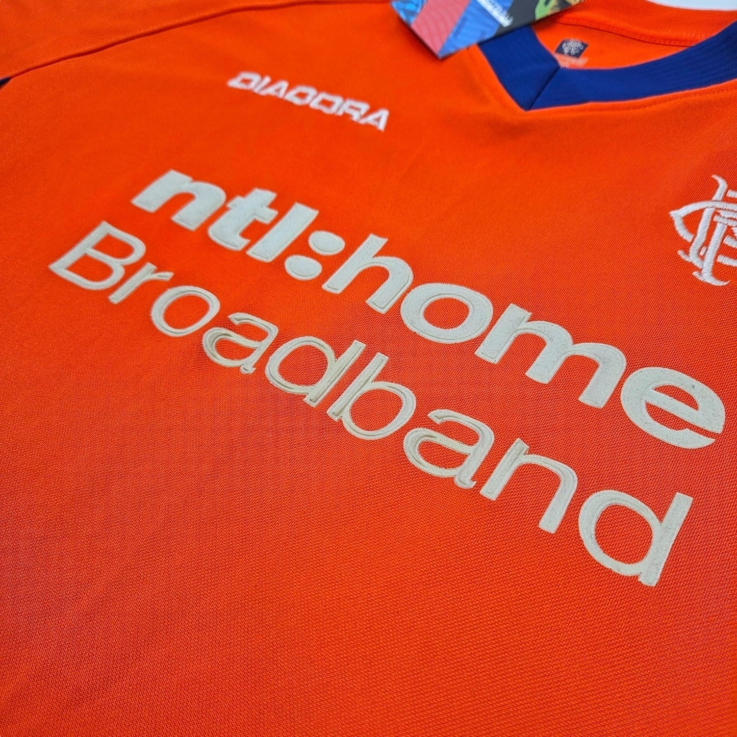 2002/03 Glasgow Rangers Away Football Shirt (XL) Diadora