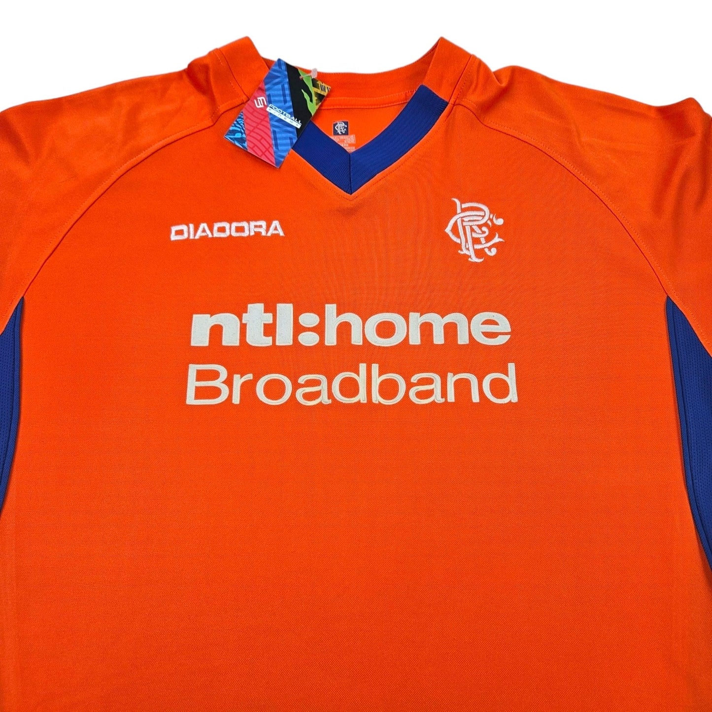 2002/03 Glasgow Rangers Away Football Shirt (XL) Diadora