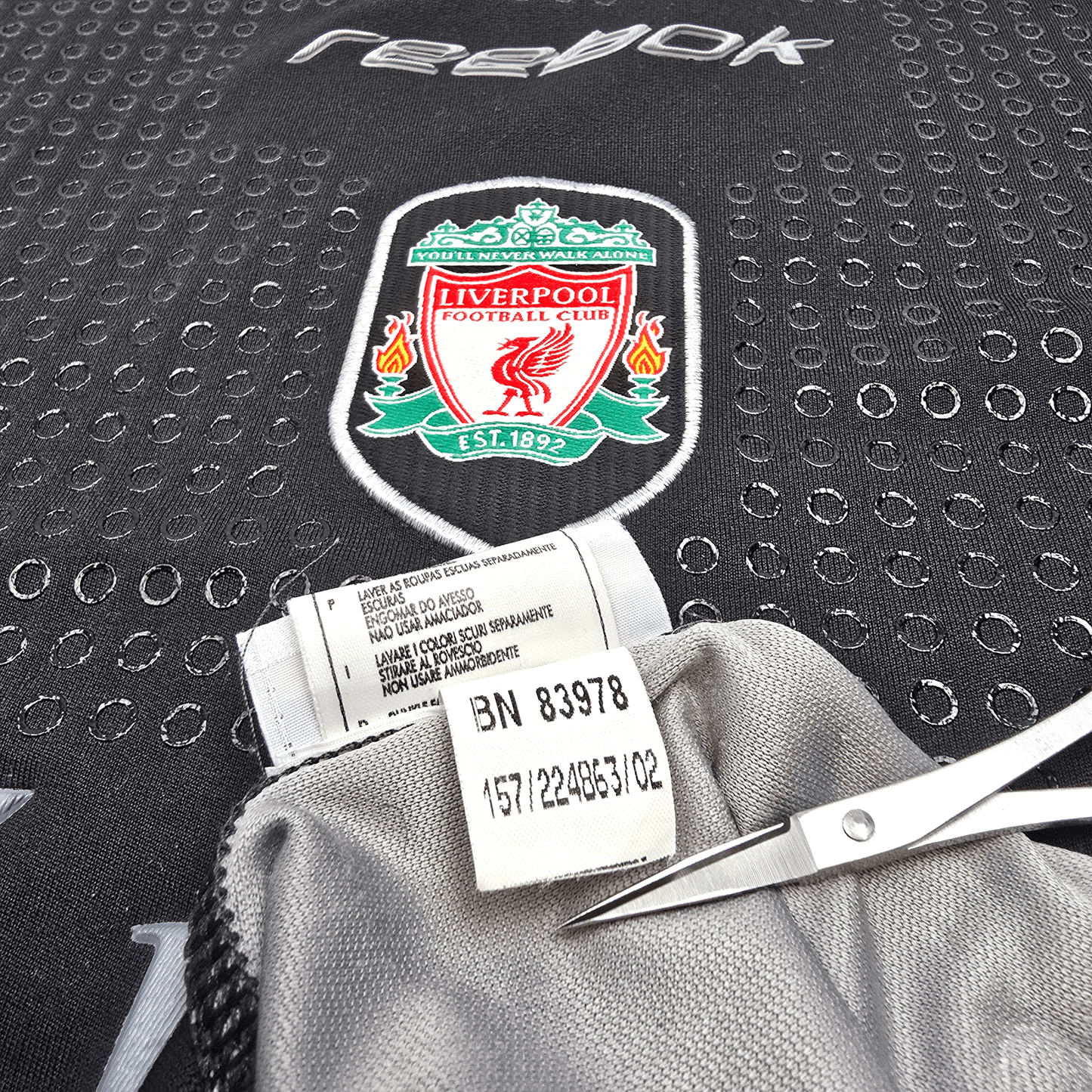 2002/03 Liverpool Goal Keeper Football Shirt (XL) Reebok #1 Dudek