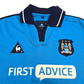 2002/03 Manchester City Home Football Shirt (M) Le Coq Sportif