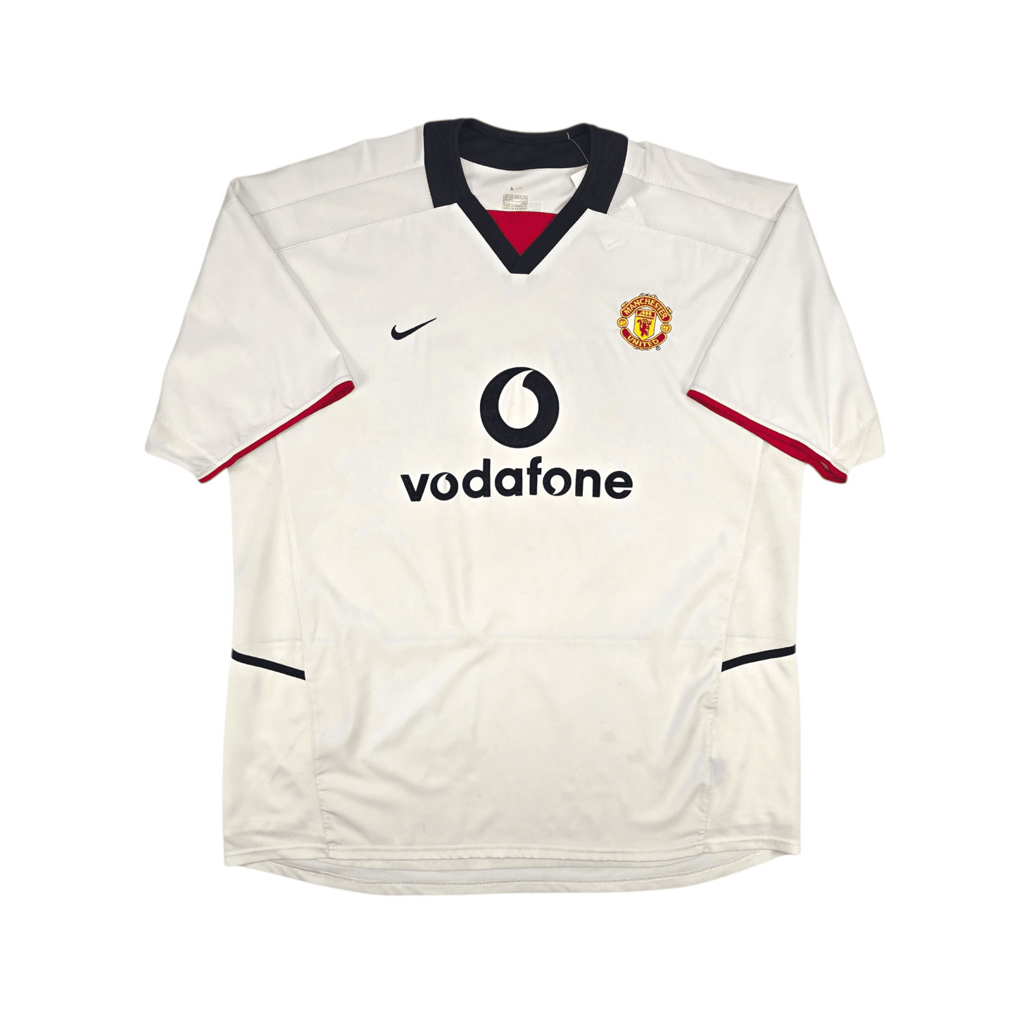 2002/03 Manchester United Away Football Shirt (2XL) Nike #4 Veron