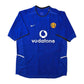 2002/03 Manchester United Third Football Shirt (L) Nike #7 Beckham