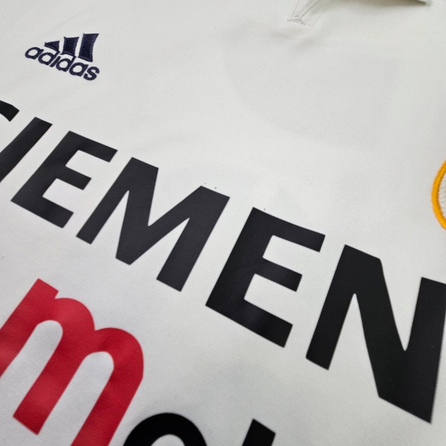 2002/03 Real Madrid Home Football Shirt (L) Adidas #5 Zidane *Centenary*