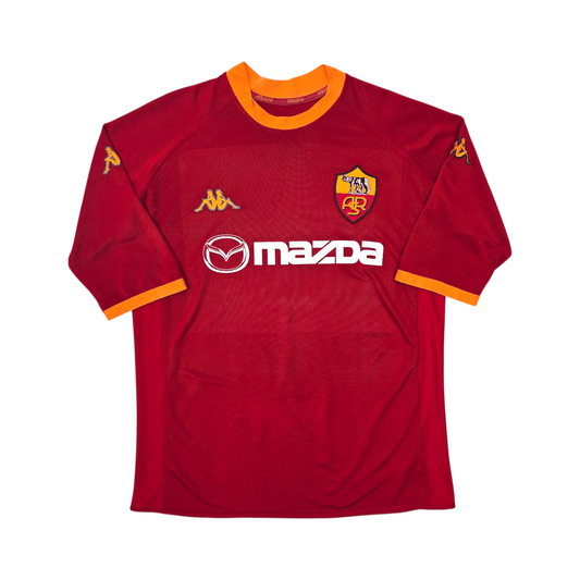 2002/03 Roma Home Football Shirt (XL) Kappa