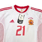 2002/03 Spain Away Football Shirt (XL) Adidas #21 Luis Enrique (BNWTs)