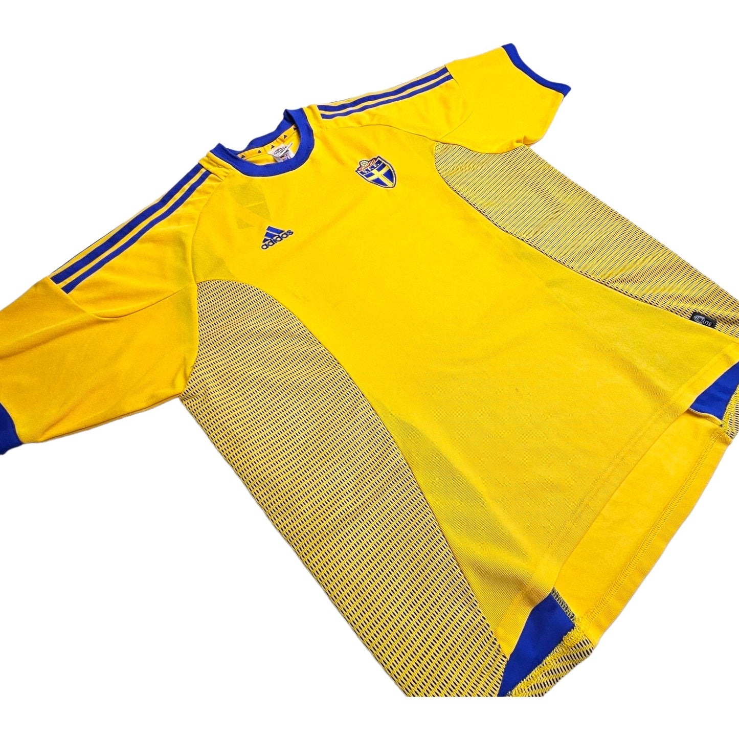 2002/03 Sweden Home Football Shirt (2XL) Adidas