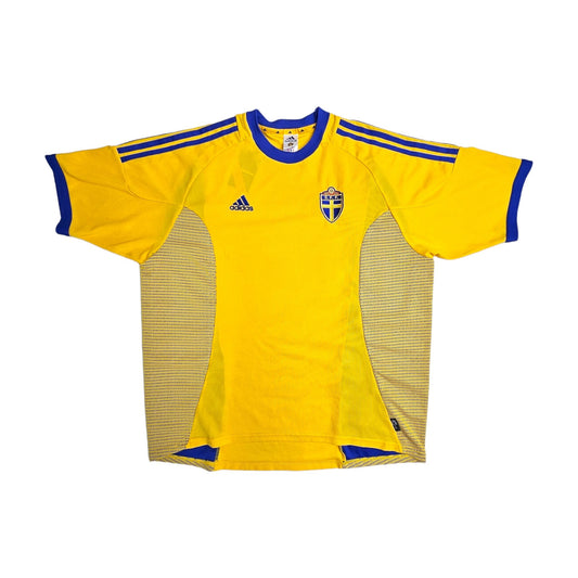 2002/03 Sweden Home Football Shirt (2XL) Adidas