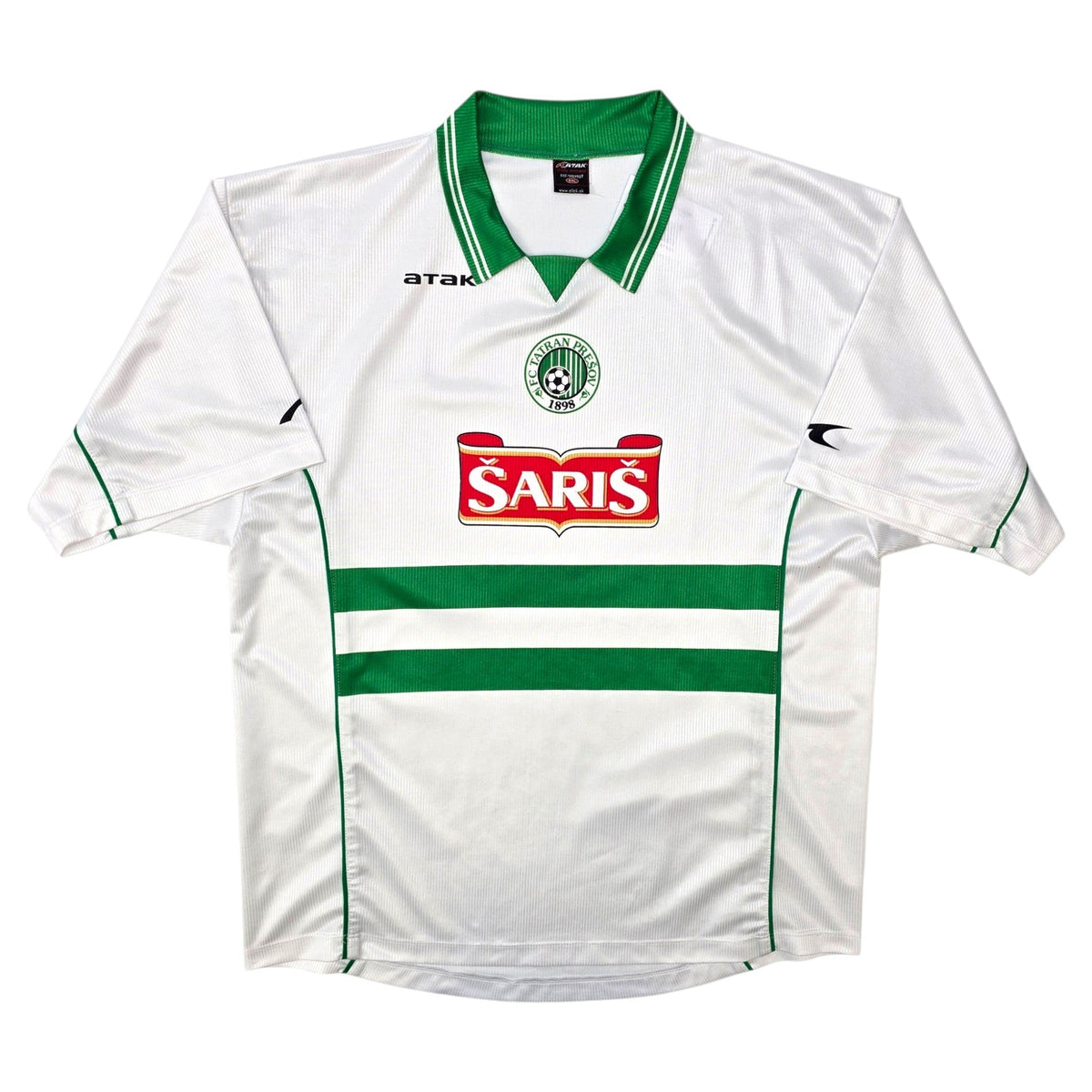 2002/03 Tatran Presov Home Football Shirt (2XL) Atak
