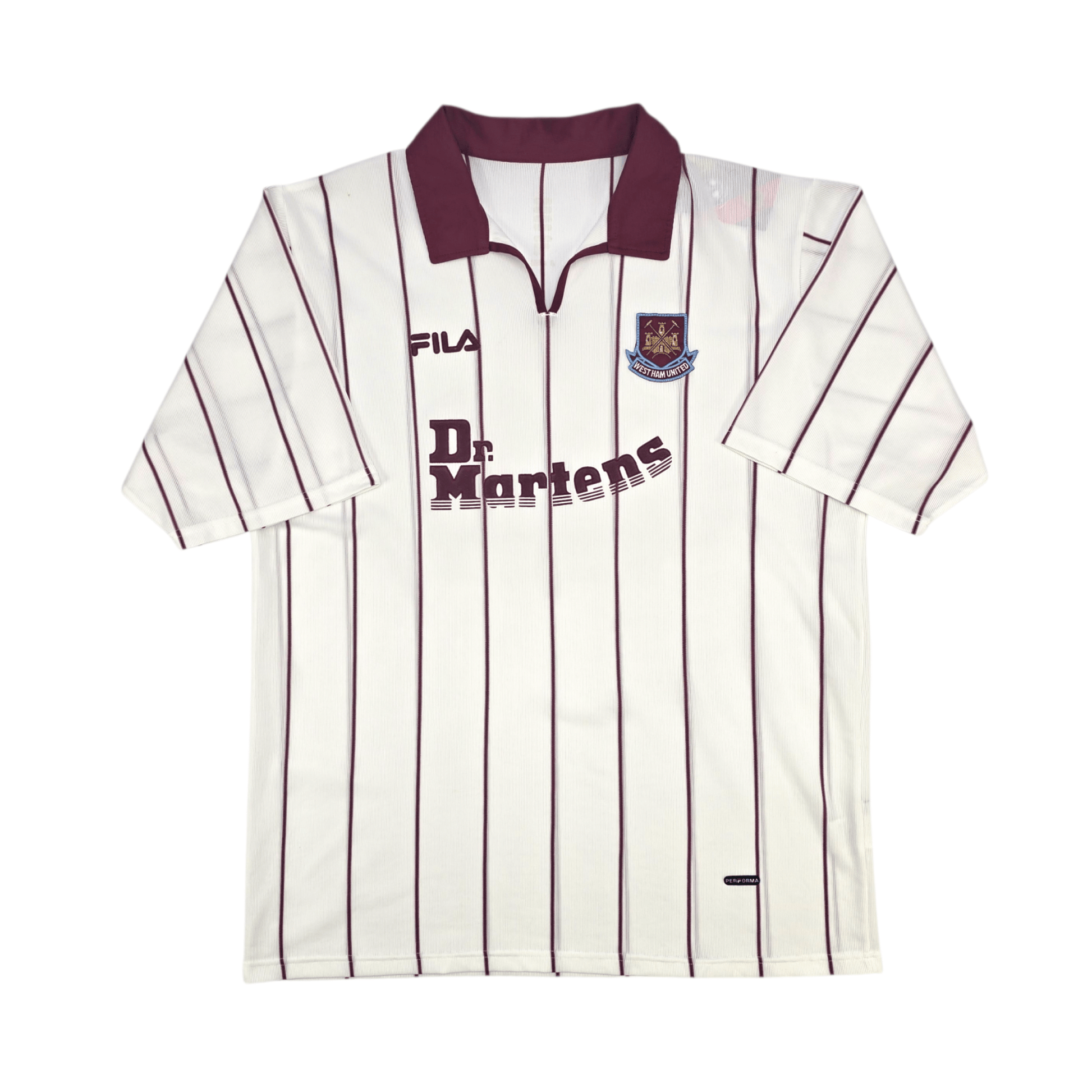 2002/03 West Ham United Away Football Shirt (XL) FILA – Casual 2002/03 West Ham United Away Football Shirt (XL) FILA – Casual