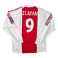 2002/04 Ajax Home Football Shirt (XL) Adidas #9 Ibrahimovic