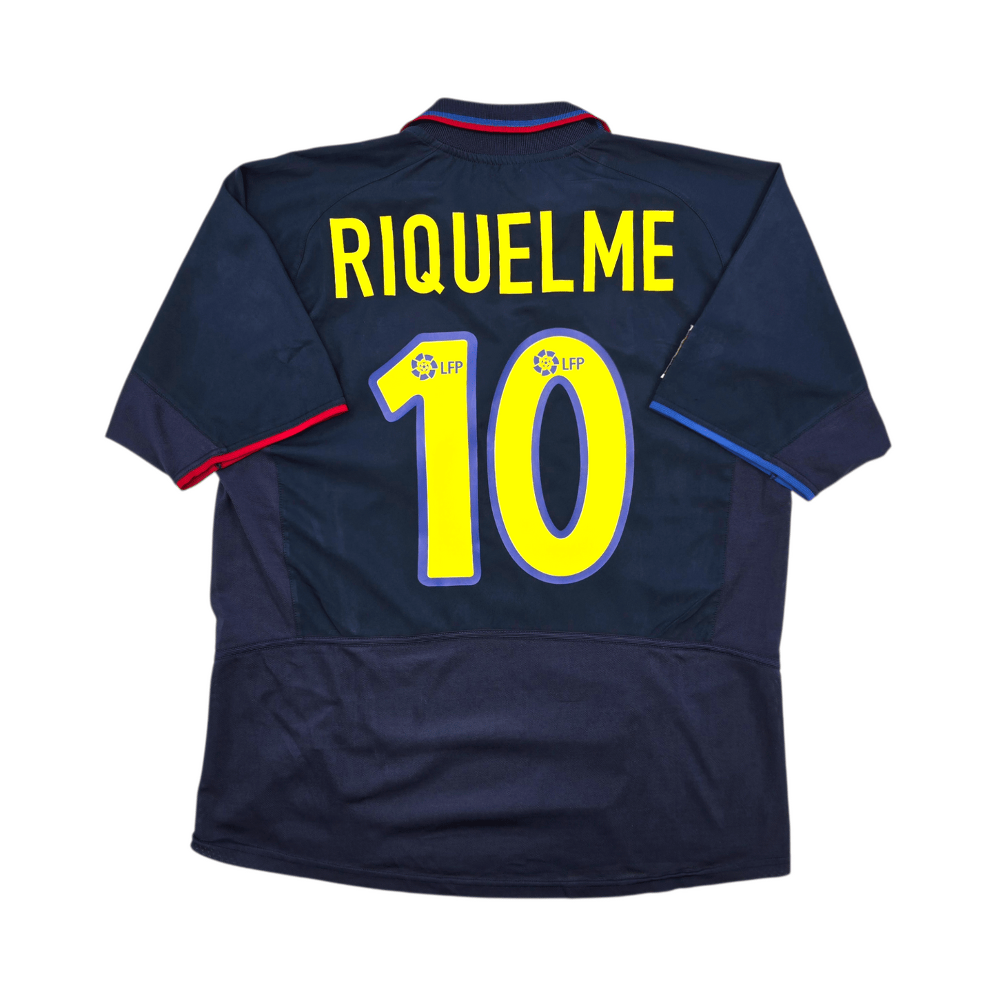 2002/04 Barcelona Away Football Shirt (L) Nike #10 Riquelme