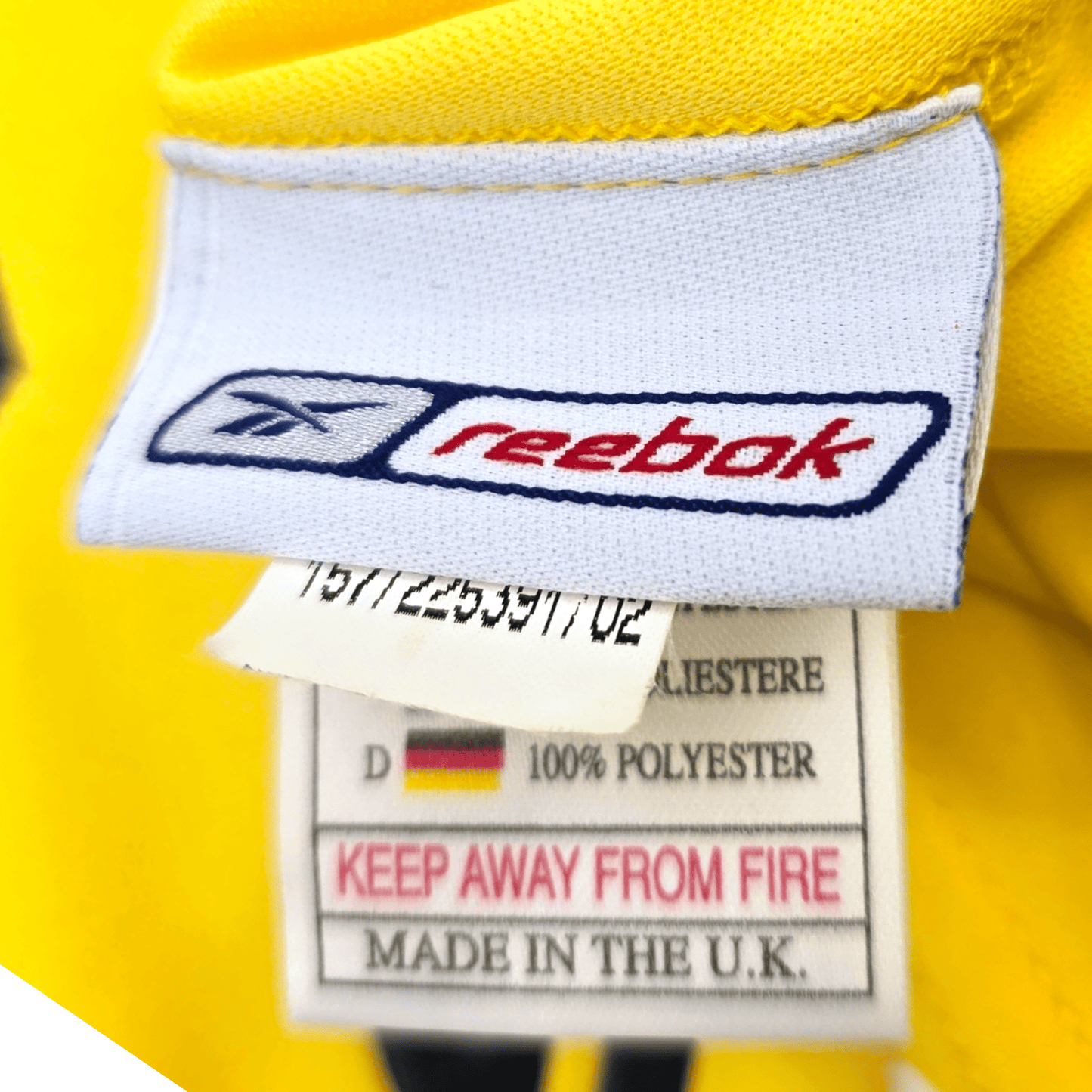 2002/04 Bolton Wanderers Away Football Shirt (2XL) Reebok #2 Barness