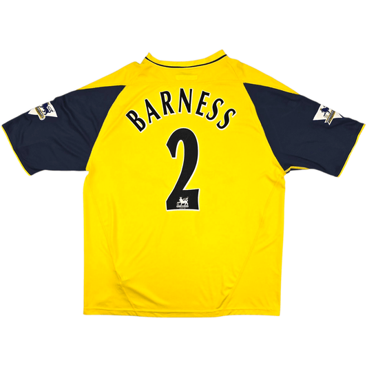 2002/04 Bolton Wanderers Away Football Shirt (2XL) Reebok #2 Barness