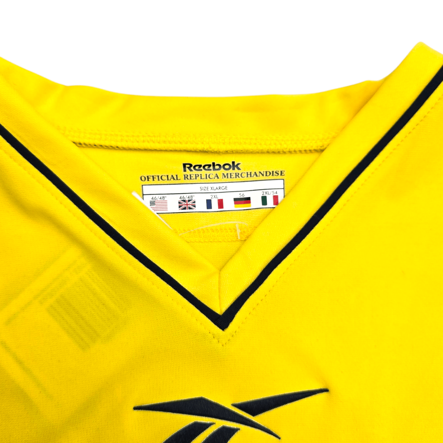 2002/04 Bolton Wanderers Away Football Shirt (2XL) Reebok #2 Barness